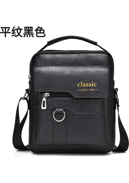 Iş Erkek Çantası Satchel Su Geçirmez Aşınmaya Dalı Erkek Omuz Çantası Büyük Kapasiteli Commuting Kıdemli Anlamda Omuz Crossbody Çanta (Yurt Dışından)