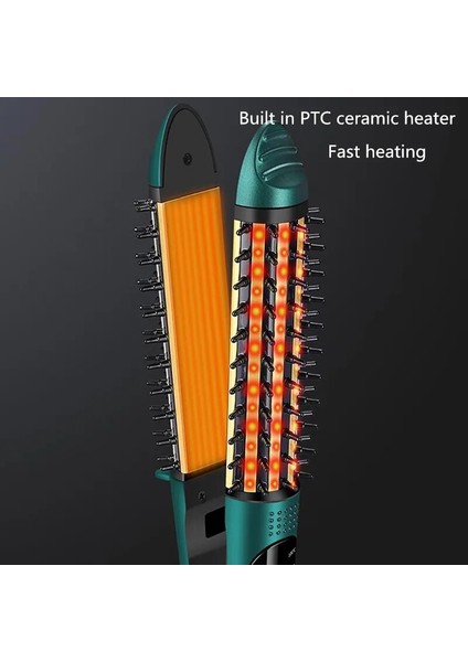 Düz Demir Saç Düzleştirici 2'si 1 Arada Düzleştirici Bukle Makinesi Saç Bigudi Dalga Saç Bukle Maşaları (Yurt Dışından) modelleri