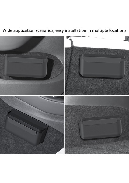 Tesla Model 3 / Y 17-22 Araç Orta Konsol Düzenleyici Tpe Kendinden Yapışkanlı Oto Kol Dayanağı Saklama Kutusu Için TSL261 (Yurt Dışından) indirimleri