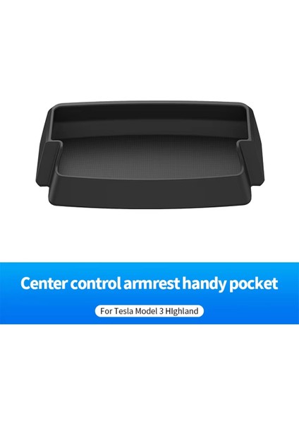 Tesla Model 3 Highland 2024 2025 Orta Konsol Saklama Kutusu Kol Dayanağı Düzenleyici Tepsi (Yurt Dışından) fiyatları