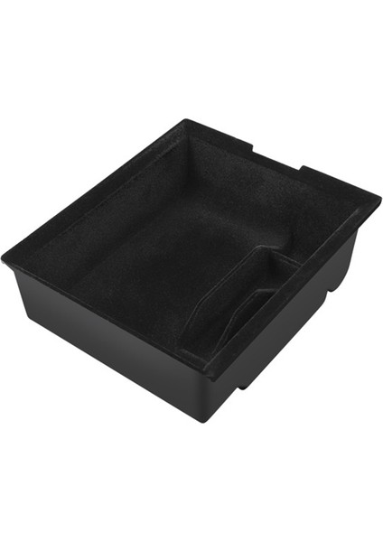 Tesla Model 3 / Y Abs+Flocking Araç Merkezi Kontrol Çöp Kutusu Düzenleyici Saklama Kutusu Çöp Konteyneri-Ön (Yurt Dışından)