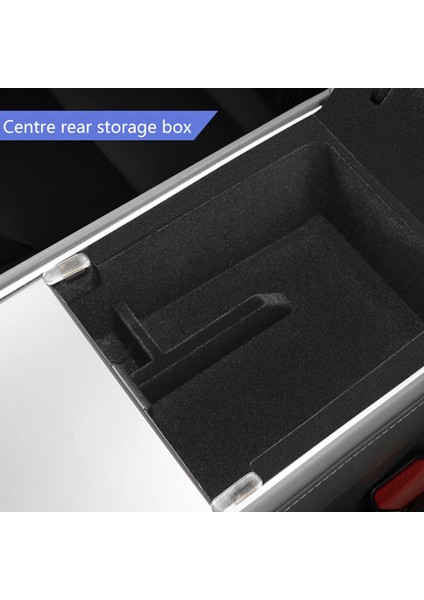 Tesla Model 3 / Y Abs+Flocking Araç Merkezi Kontrol Çöp Kutusu Düzenleyici Saklama Kutusu Çöp Konteyneri-Ön (Yurt Dışından) fırsatları