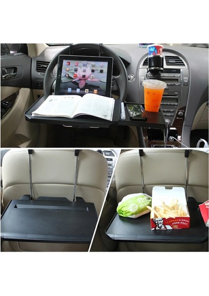 Shunweı SD-1508B Araba Koltuğu Montajlı Katlanabilir Yemek Tepsisi Çekmeceli Direksiyonlu Dizüstü Bilgisayar Masası (Yurt Dışından) fiyatları