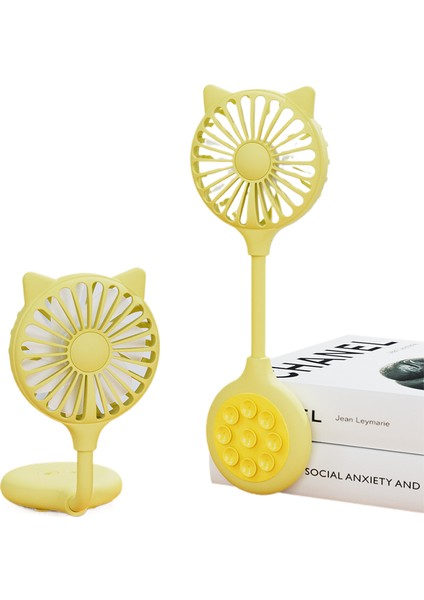 Tembel Masaüstü Mini Taşınabilir Açık Ev Küçük Fan (Yurt Dışından)