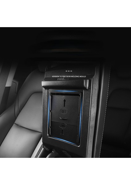 M30153 Tesla Model 3 / Y Araç Orta Kontrol Kol Dayama Düzenleyici Abs Saklama Kutusu Gizlilik Koruma Kabı (Yurt Dışından) modelleri