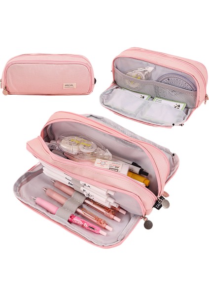 Öğrenme Malzemeleri Kırtasiye Kutusu Büyük Kapasiteli (Yurt Dışından)