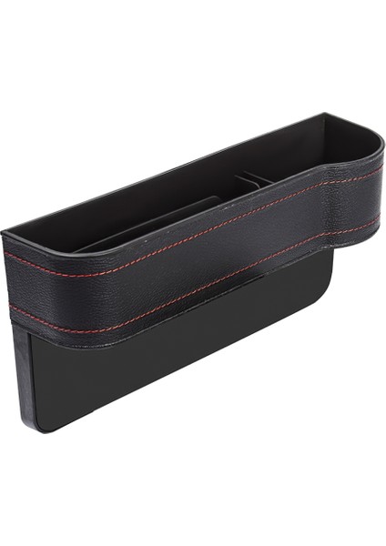 Araba Ön Koltuk Dikiş Saklama Kutusu Araba Koltuğu Dolgu Boşluğu Telefon Şişe Bardak Tutucu Düzenleyici-Siyah / Yolcu Tarafı (Yurt Dışından)