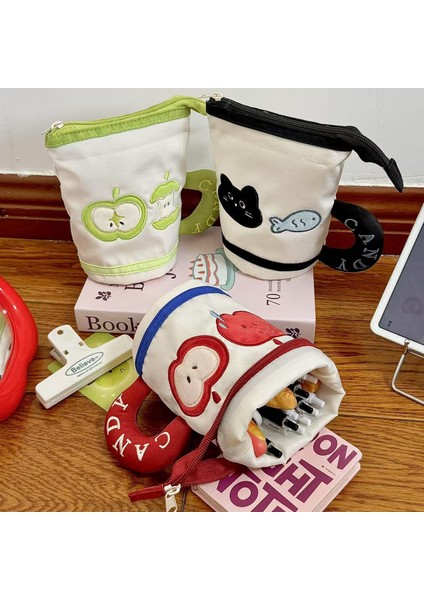 Silindirik Katlanabilir Büyük Kapasiteli Kalem Kutusu Saklama Çantası (Yurt Dışından) fiyatları