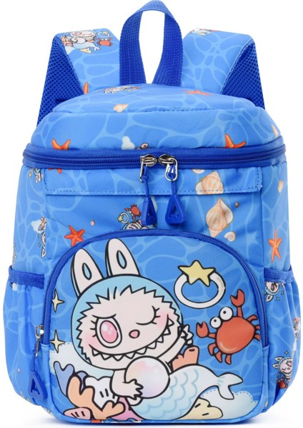 Ilkokul Karikatür Vahşi Okul Sırt Çantası (Yurt Dışından)