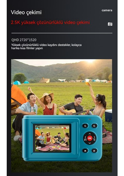 Evde Taşınabilir Hd Piksel Kamera (Yurt Dışından)