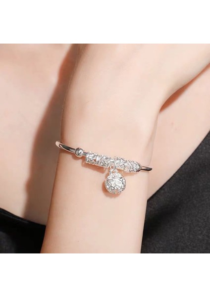 KUOFENG00143YENI, Katı Gümüş Kaplama Kadın Bileziği Zarif ve Çok Yönlüdür. (Yurt Dışından) fiyatları
