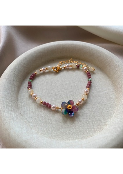 KUOFENG00134 Minimalist Yuvarlak Boru Itmeli-Çekmeli Gümüş Kaplama Kadın Bilekliği (Yurt Dışından) fiyatları