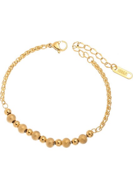 KUOFENG0091KADINLAR Için Yüzlerce Sade Kişiselleştirilmiş Kedi Gözü Taşlı Bileklik (Yurt Dışından)