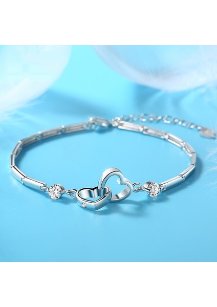 KUOFENG00108HAFIF Lüks ve Yüzlerce Manevi Yıldız Patlaması Aşk Kalp Kadın Bilekliği (Yurt Dışından) fiyatları