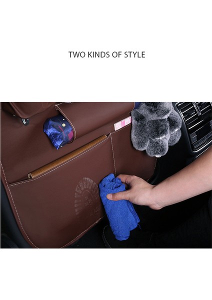 Araba Arka Koltuk Düzenleyici Saklama Çantası, Mendil Kutusu, Tablet/şemsiye/su Şişesi Tutucu-Siyah (Yurt Dışından) modelleri