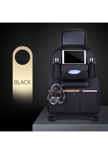 Araba Arka Koltuk Düzenleyici Saklama Çantası, Mendil Kutusu, Tablet/şemsiye/su Şişesi Tutucu-Siyah (Yurt Dışından) indirimleri