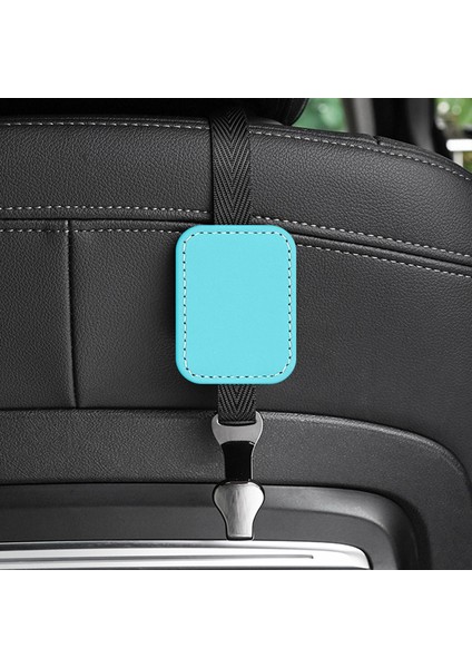 Araba Koltuk Başlığı Kancası Koltuk Arkası Askısı Süet Çok Işlevli Saklama Kancası Araba Iç Mekan Düzenleyici-Göl Mavisi (Yurt Dışından)