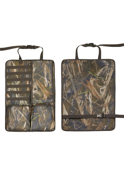 2 Adet / Takım 600D Oxford Kumaş Kamuflaj Araba Koltuğu Arkası Askılı Saklama Çantası-Stil 2 Kamuflaj (Yurt Dışından)
