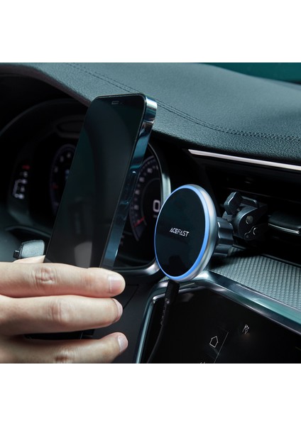 Acefast D3 Kablosuz Şarjlı Manyetik Emici Araç Şarj Cihazı Tutucu (Yurt Dışından) indirimleri