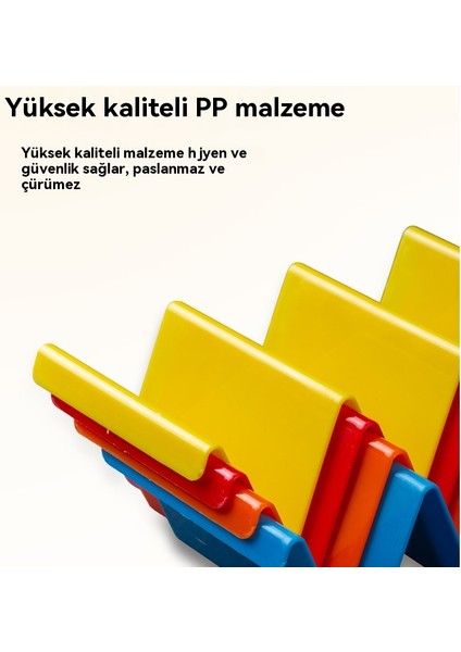 Plastik Çok Renkli Dalgalı Meksika Taco Rafı (Yurt Dışından) modelleri