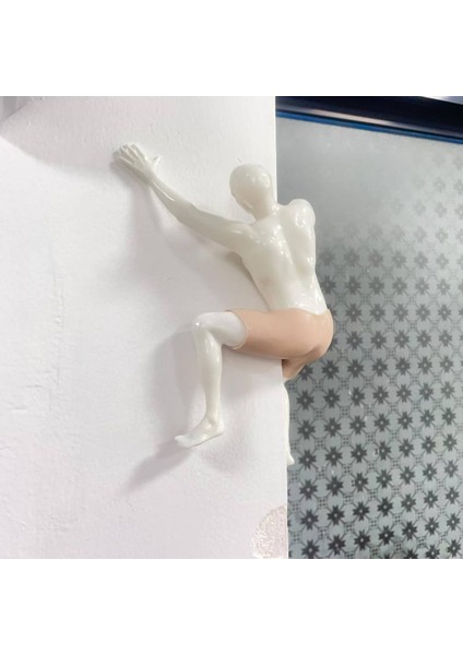 Yeni Benzersiz Klimber Sculpture Wall Decor Dağcı Duvar Dekorasyonu (Yurt Dışından)