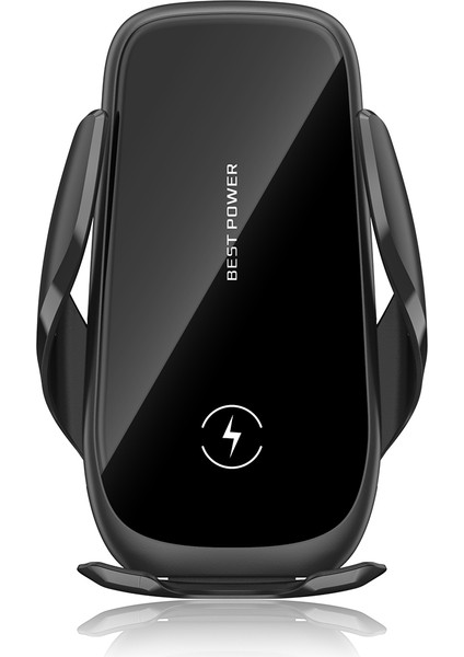 M11 15W Araç Cep Telefonu Kablosuz Şarj Cihazı 360 Derece Dönebilen Araç Montajı Gösterge Paneli/hava Menfezi Telefon Tutucu Şarj Cihazı iPhone 12/8/x/xs/samsung S9/s9+/s8 Için (Yurt Dışından)