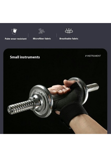 VILICO A0134 1 Çift Kaymaz Yarım Parmak Antrenman Eldiveni Nefes Alabilir Antrenman Spor Eldivenleri-Pembe/S (Yurt Dışından) indirimleri