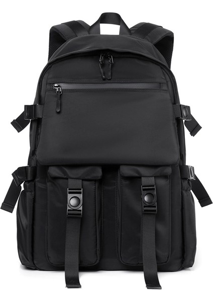 Gündelik Omuz Çantası, Dayanıklı Motosiklet Tarzı Sırt Çantası (Yurt Dışından)