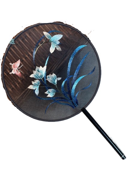 Yeni Su Nakış Yelpazesi Nakış Antik Tarz Yelpazesi (Yurt Dışından)