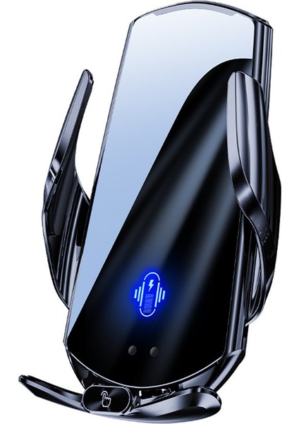 Q15 Araç Havalandırma Menfezi Montajı Manyetik Kablosuz Şarj Standı Telefon Tutucu-Siyah (Yurt Dışından)