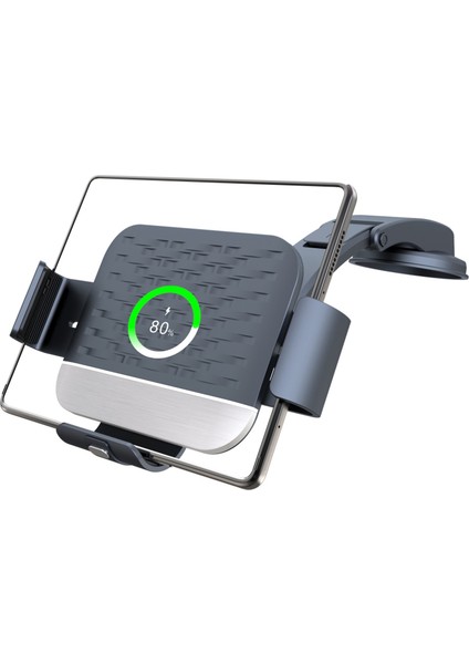 Samsung Galaxy Fold için S10 Katlanabilir Ekranlı Telefon Tutucu Araç Montaj i Elektromanyetik İndüksiyonlu Kablosuz Şarj Cihazı (Yurt Dışından) modelleri