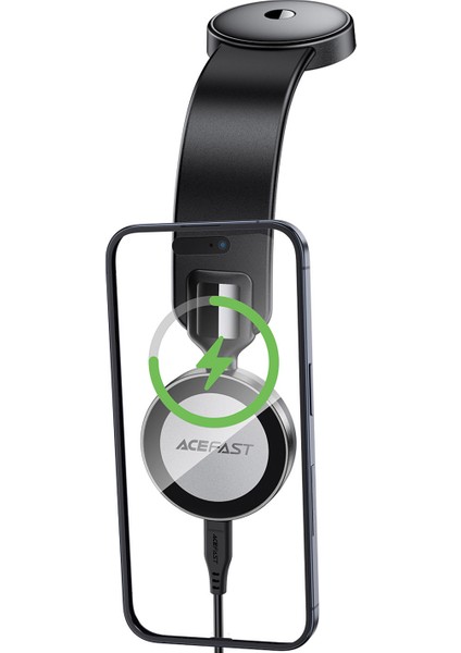 Acefast D37 Araç Gösterge Paneli Manyetik Kablosuz Şarj Cihazı Telefon Tutucu (Yurt Dışından)