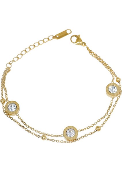 KUOFENG00159KADINLAR Için Tatlı Gümüş Kaplama Doğal Taş Bileklik (Yurt Dışından)