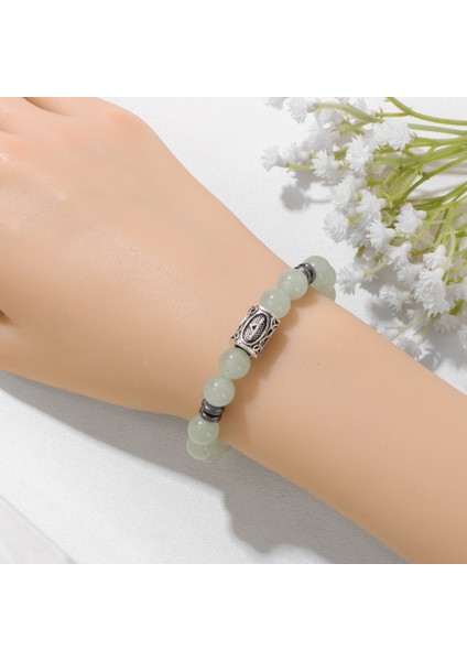 Retro Kırmızı Akik Elastik Ip Bileklik (Yurt Dışından) fiyatları