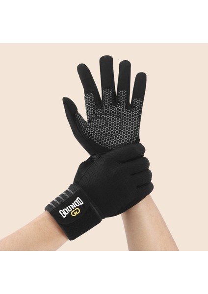 Gounod GL045 Tam Parmak Fitness Eldivenleri Nefes Alabilen Bilek Destekli Ağırlık Kaldırma Eldivenleri Xl Beden (Yurt Dışından) modelleri