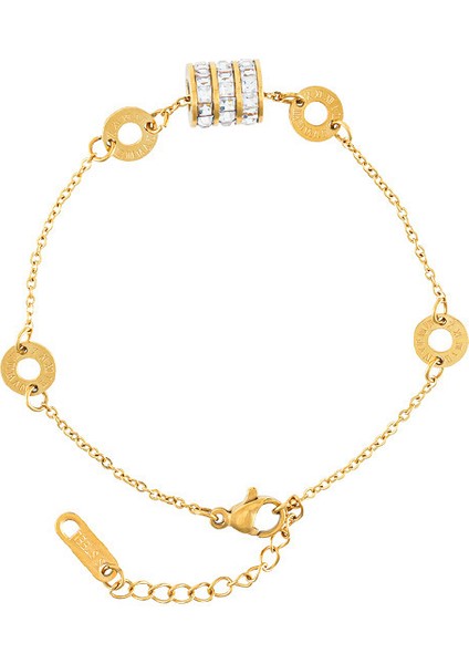 KUOFENG0082ARC De Triomphe Titanyum Kadın Bileklik (Yurt Dışından)