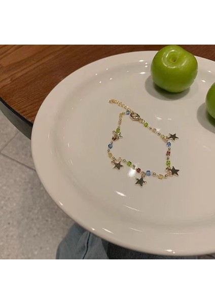 KUOFENG00136TAM Yıldızlı Yuvarlak Tüp Itmeli-Çekmeli Gümüş Bileklik Klasik Çok Amaçlı (Yurt Dışından) fiyatları