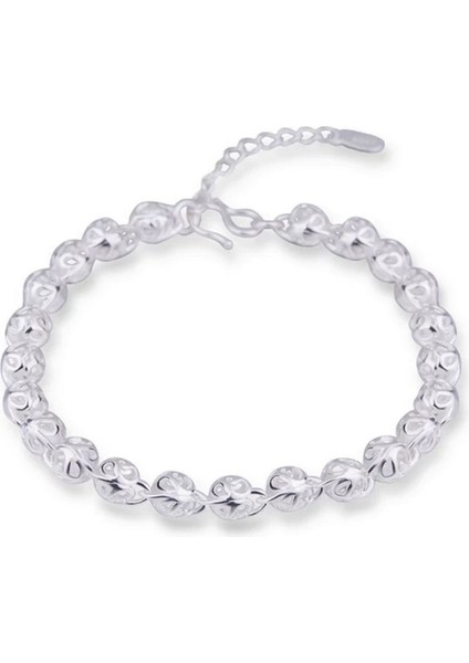 KUOFENG0013SEKIZ Şans Boncuğu ile Şık Çift Katmanlı Titanyum Bileklik (Yurt Dışından)