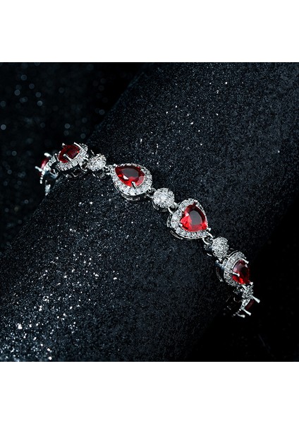 KUOFENG00163SADE ve Doğal Mikro-Set Zirkon Dört Yapraklı Çiçek Kadın Bilekliği (Yurt Dışından) fiyatları