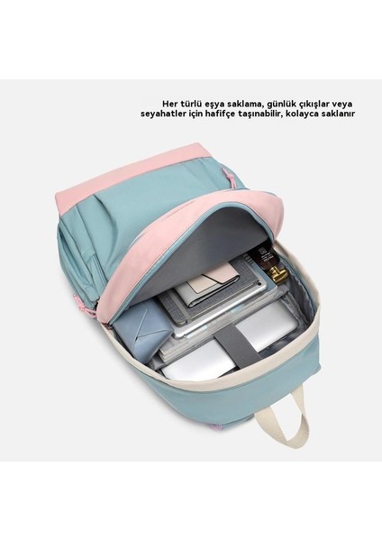 Ortaokul ve Lise Kızları Için Büyük Kapasiteli Okul Çantası (Yurt Dışından) modelleri