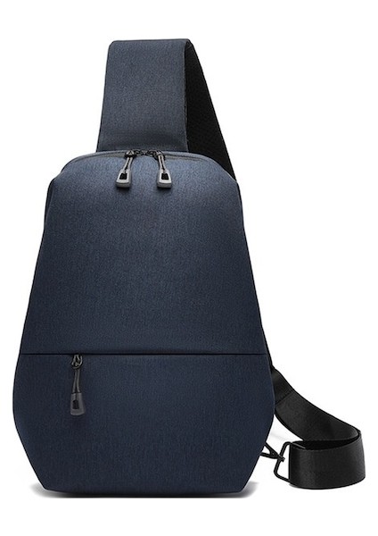 Lıcorıce Erkek Spor Gündelik Çapraz Sırt Çantası, Sade ve Lüks Sırt Çantası (Yurt Dışından)