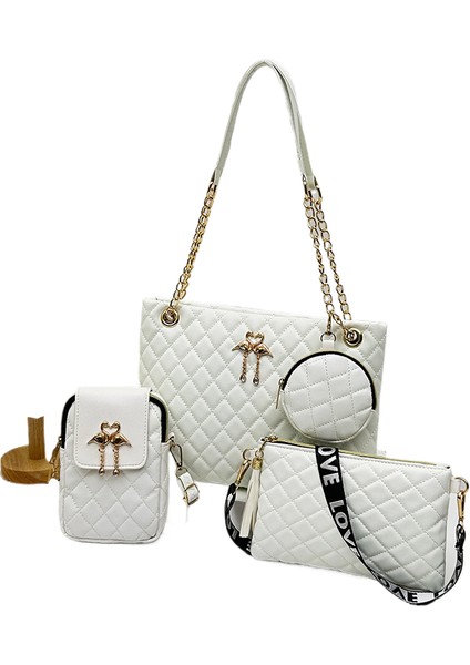 Lüks Örgü Pratik Omuz Çantası (Yurt Dışından)