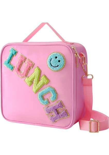 Nakış Mektupları Gülümseyen Yüz Açık Taşınabilir Taşınabilir Yalıtım Alüminyum Film Öğle Yemeği (Yurt Dışından)