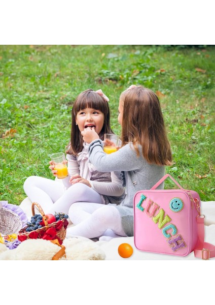 Nakış Mektupları Gülümseyen Yüz Açık Taşınabilir Taşınabilir Yalıtım Alüminyum Film Öğle Yemeği (Yurt Dışından) modelleri