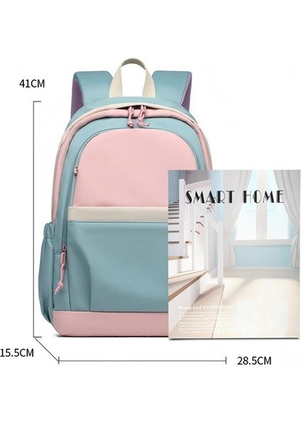 Ortaokul ve Lise Kızları Için Büyük Kapasiteli Okul Çantası (Yurt Dışından) indirimleri