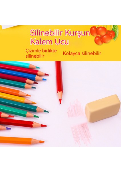 24RENKLI Kalem/sanat Kalemleri, Kırtasiye Malzemeleri, Kalemtıraş ile (Yurt Dışından) fırsatları