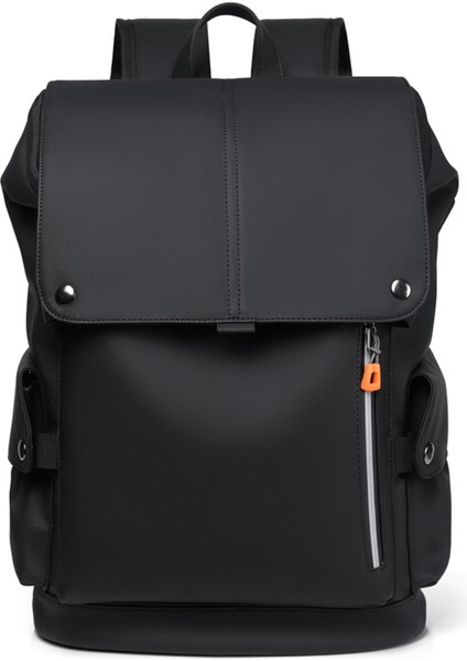 Çok Fonksiyonlu Kapaklı Okul Çantası, Çok Fonksiyonlu Kişiselleştirilmiş Bilgisayar Sırt Çantası, Pu Malzeme (Yurt Dışından)