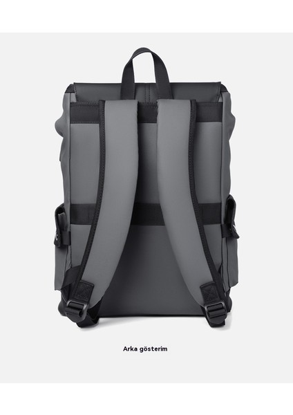 Çok Fonksiyonlu Kapaklı Okul Çantası, Çok Fonksiyonlu Kişiselleştirilmiş Bilgisayar Sırt Çantası, Pu Malzeme (Yurt Dışından) fırsatları