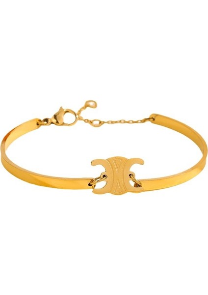 KUOFENG0085KADINLAR Için Sade Roma Rakamlı Bileklik (Yurt Dışından)