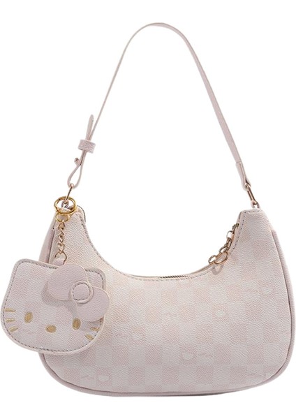 Karikatür Sevimli Kitty Kedi Clutch Çantası (Yurt Dışından)